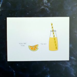 Handmade greeting card