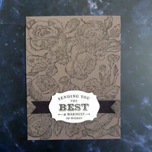 Handmade greeting card