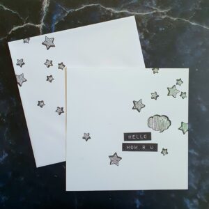 Handmade greeting card
