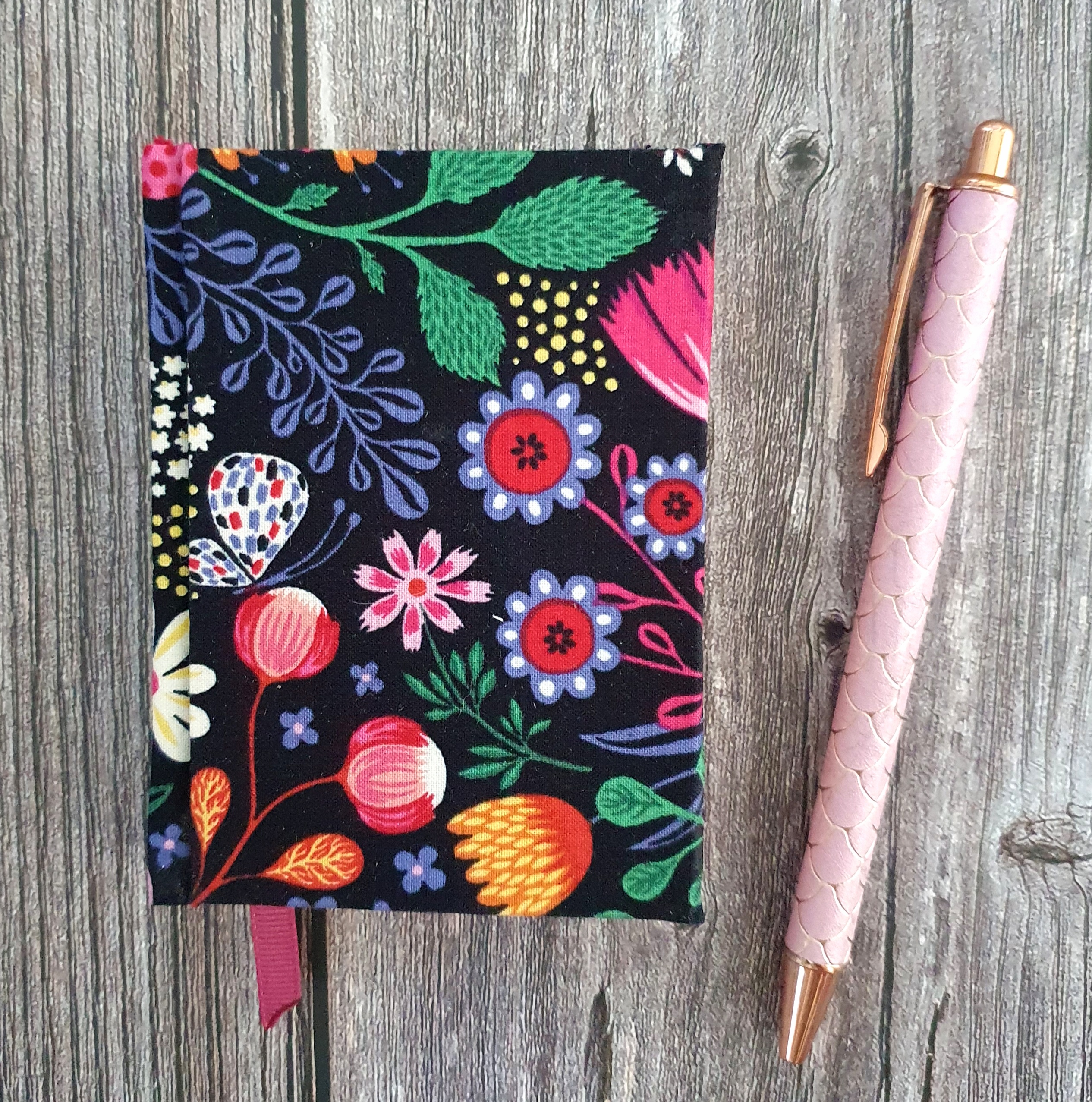 Hardbound mini notebook