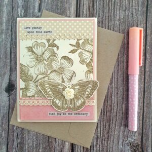 Handmade greeting card